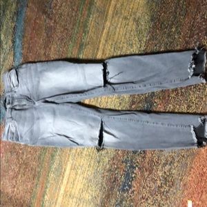 Joe’s High Rise Skinny gray Jeans